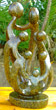 African Sculpture - Stone FAMILY 7 heads, 16H Shona Stone