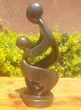 Mother and Child, Stone Sculpture 9H