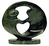 African Sculpture - Couple
