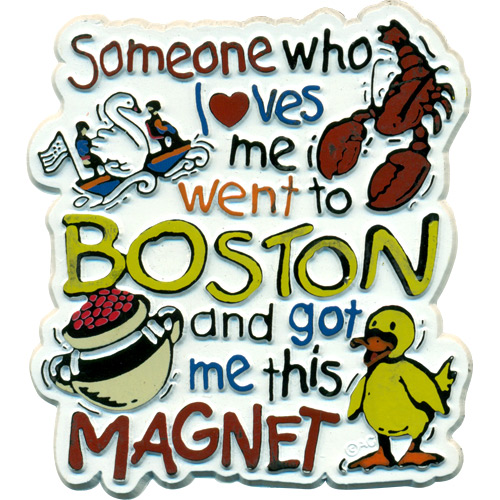 Boston Souvenir Magnet