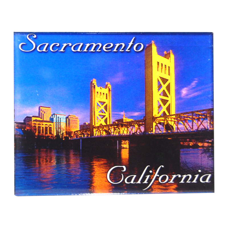 Sacramento, California Acrylic Magnet