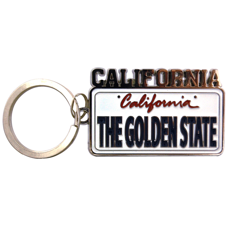 California The Golden State Key Chain