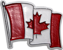 Canada Flag - Refrigerator Magnet
