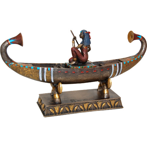 Egyptian Canoeing Statue, 9L, photo-1
