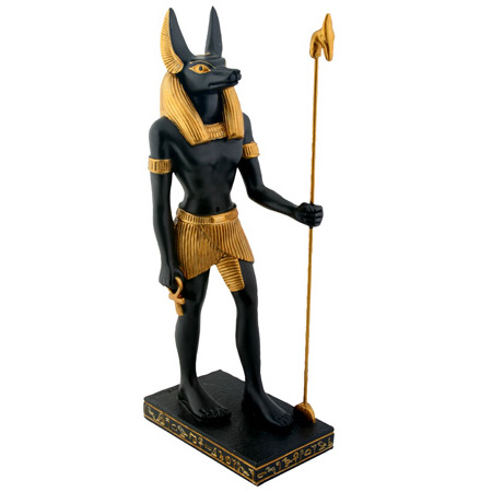 Anubis Figurine, 8.25H