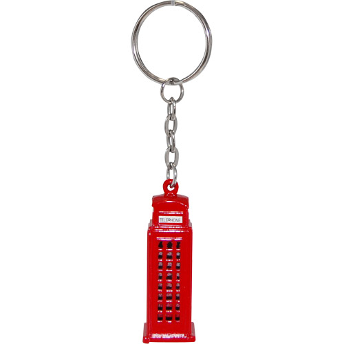 London Telephone Booth Replica Key Chain