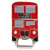 London Red Bus Bottle Opener Magnet