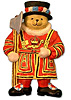 Beefeater Bears Magnet