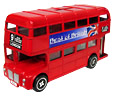 Die-Cast London Bus Replica, 6.5L