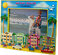 Miami Beach, Florida Souvenir Photo Frame