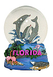 Florida - Musical Snow Globe, 5.5H