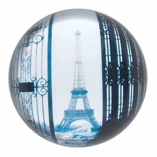 Chic French Style Paperweight - Eiffel Tower View