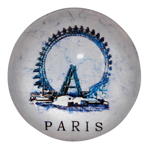 Paris Glass Magnet - Ferris Wheel