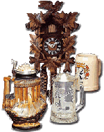 Beer Stein, Cuckoo Clock