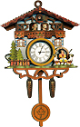 Biergarten Cuckoo Clock Fridge Magnet