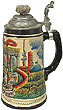 Berlin Capital Beer Stein, 8-1/2H