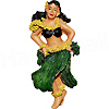 Hawaiian Hula Dancer Fridge Magnet