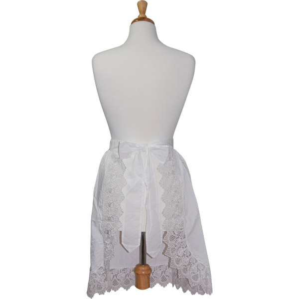 Half Apron with Rose Lace, photo-1