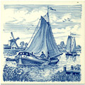 Sailboat, Tile 6