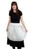 Lace Rose Half Apron