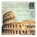 Italy Souvenir Colosseum Canvas Print - 12 Square