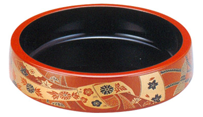 Red/Black Sushi Serving Platter, 11D