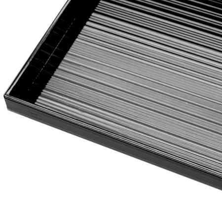 Non-Skid Tray in Black Lacquer, Small 13 x 10, photo-2