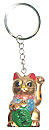 Gold Color Maneki Neko Lucky Cat Key Chain, 2