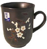 Black Sakura, Tea Mug with Handle