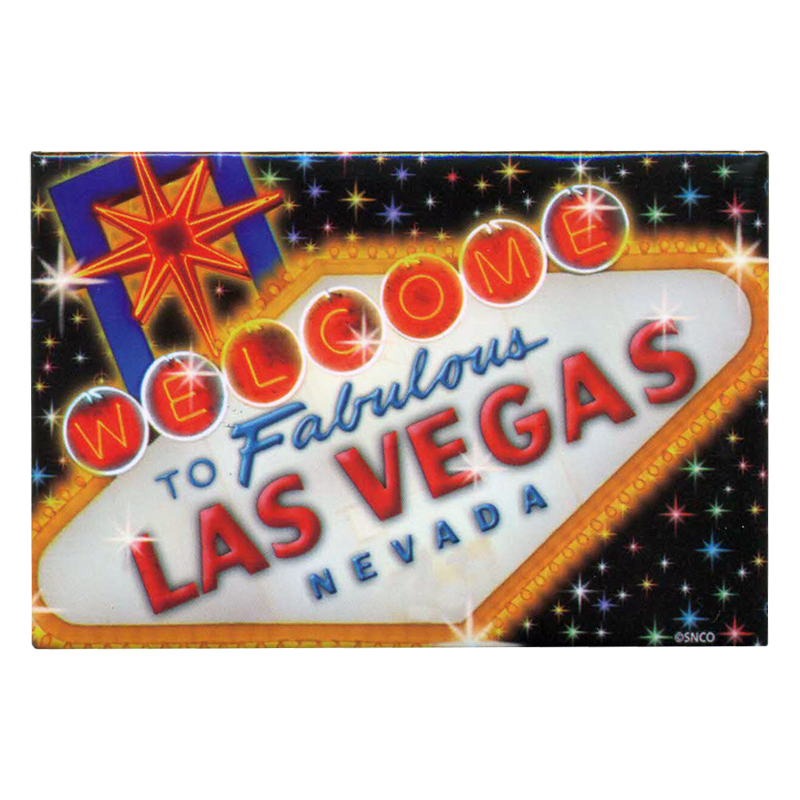 Las Vegas Sign Rectangular Magnet