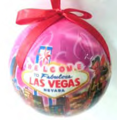Las Vegas Spark Ornament Ball