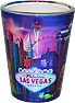 Las Vegas Skyline Shot Glass, Metallic