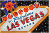 Las Vegas Sign Rectangular Magnet