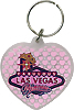Las Vegas Princess Heart Key Chain