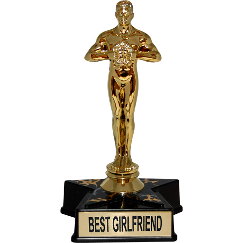Hollywood Award Trophy - Best Girlfriend