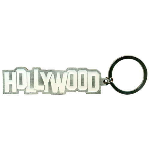 Hollywood Sign Pewter Key Chain