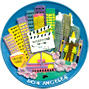 Los Angeles Mini Plaque - 3D Magnet