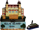 Ellis Island Historical Building, Trinket Box