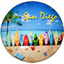 San Diego Surfboards Magnet
