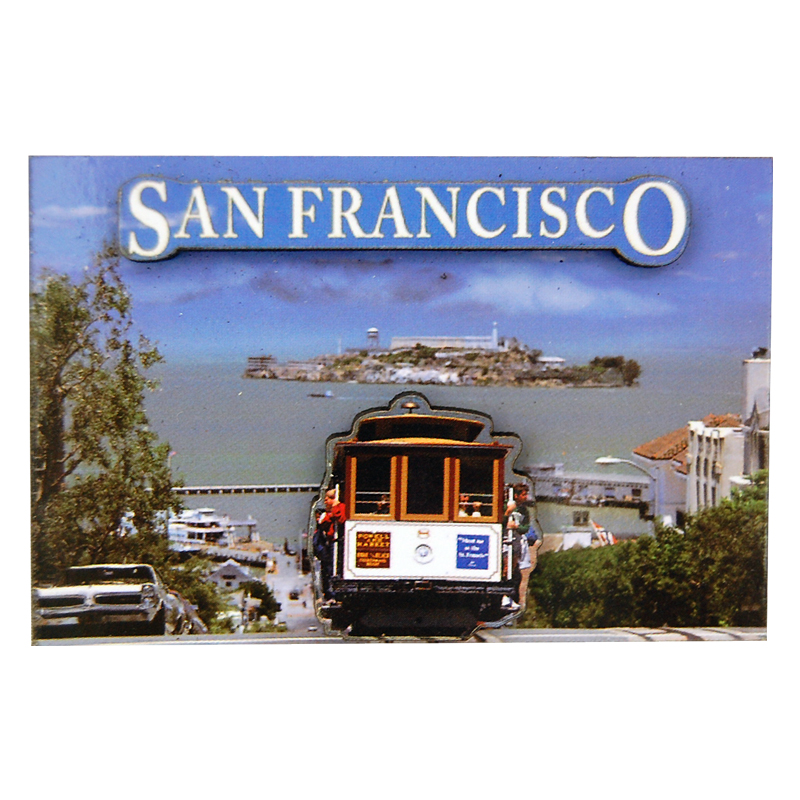 San Francisco Hyde Street Photo Magnet