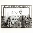 San Francisco Picture Frame in Pewter, 4x6