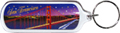 San Francisco Golden Gate Bridge at Night Acrylic Key Chain