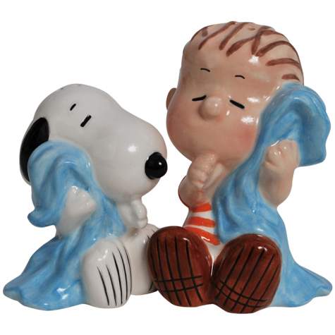Snoopy & Linus Figurine - Peanuts Characters S&P Shakers