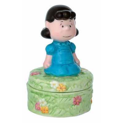 Lucy Figurine Trinket Box from Peanuts Collection, 3-3/4H