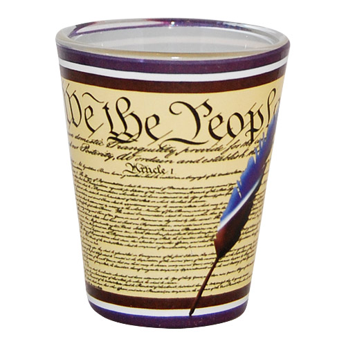 USA Constitution Shot Glass