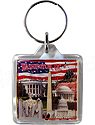 Washington, D.C. Collage Key Chain