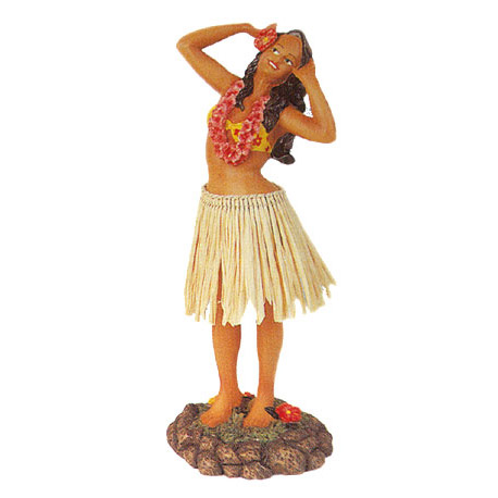 hawaiian dashboard doll