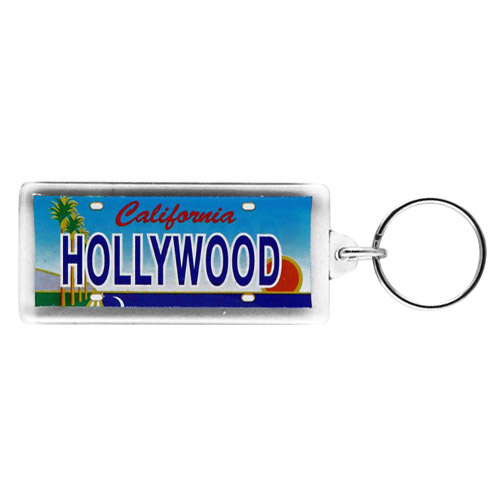 Louisiana License Plate Keychain